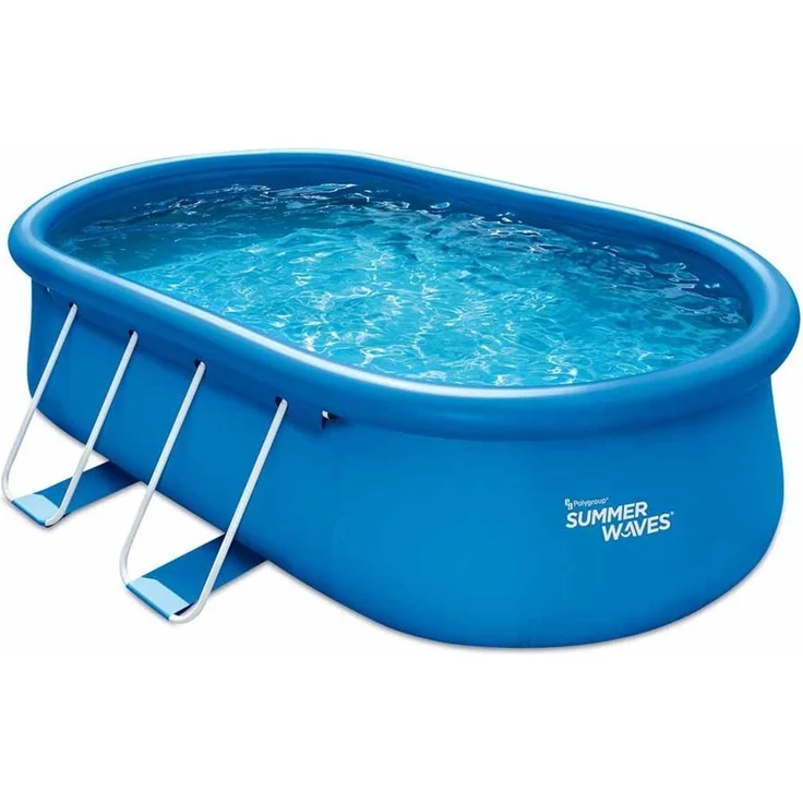 Summer Waves Quick Up Pool | aufblasbarer Pool, 457 cm x 305 cm x 107 cm – Bild 1