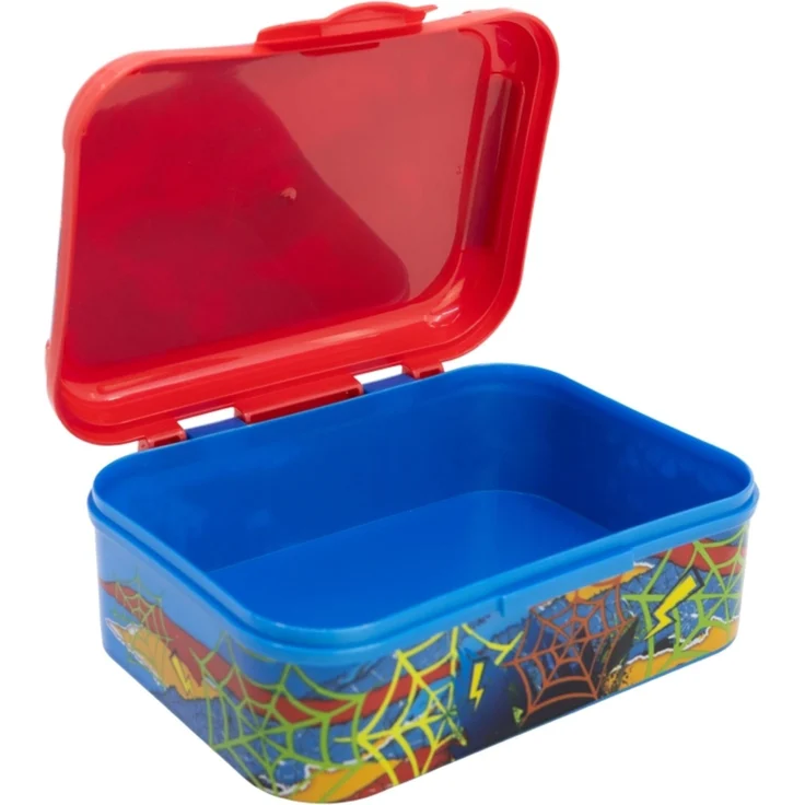 Spiderman Brotdose Kinder Lunchbox mit Deckel Bruchsicher & Bunt – Bild 3