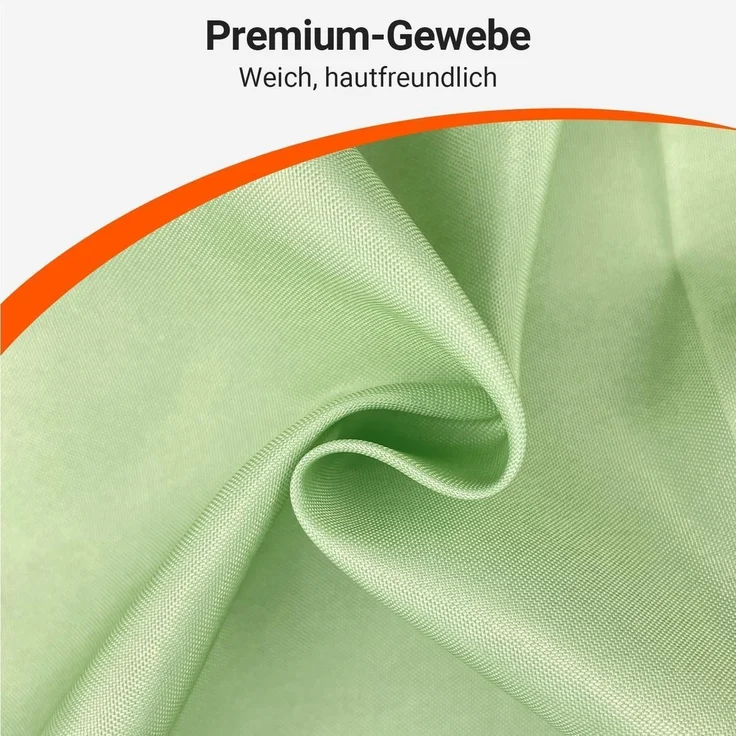 Duschvorhang 120x200 Polyester Grünes Lächeln 120 x 200 cm – Bild 4