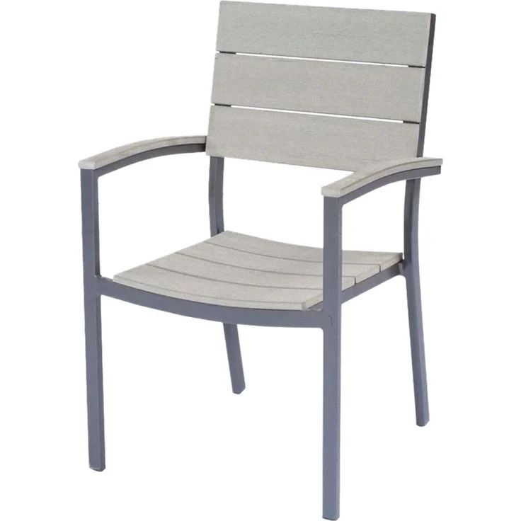 2x Garden Pleasure Stapelstuhl Gartenstuhl Garten Stuhl Sessel Terrasse Möbel – Bild 1