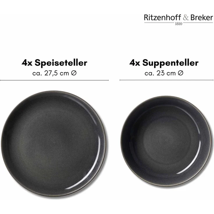 Ritzenhoff & Breker Toledo Tafelservice 8-teilig – Bild 2