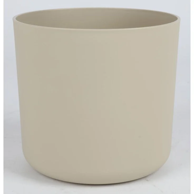 Pflanzgefäß LORA Ø18 cm rund aus Kunststoff moderner Blumentopf für Wohnraum Balkon Terrasse und Garten vielseitig verwendbar – Bild 2
