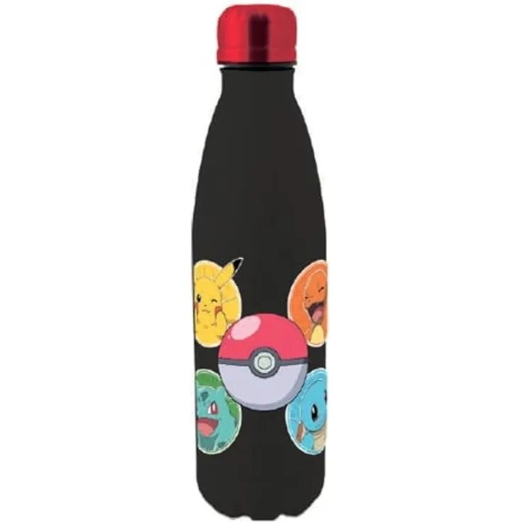Wasserflasche aus Edelstahl 500 ml Pokemon PK00024 Kids