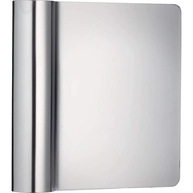 DE BUYER Teigschaber, Edelstahl, Silber, 11. 8x11. 4x3 cm