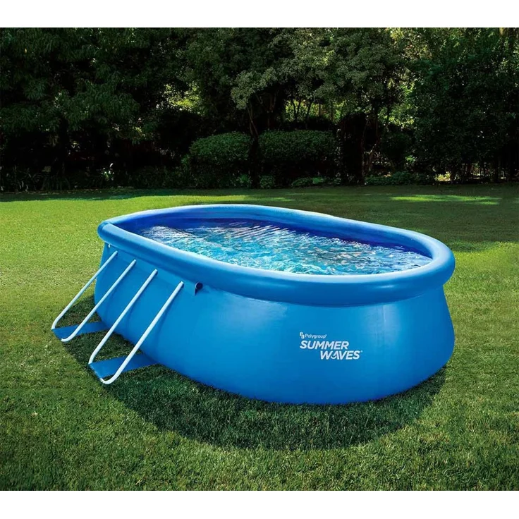 Summer Waves Quick Up Pool | aufblasbarer Pool, 457 cm x 305 cm x 107 cm – Bild 2