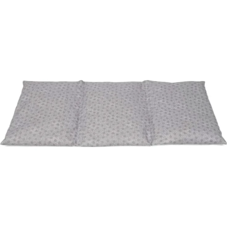 GRÜNSPECHT Kirschkern-Wärme-Auflage 43 x 20cm, 100% Baumwolle, Cocotte grau – Bild 7