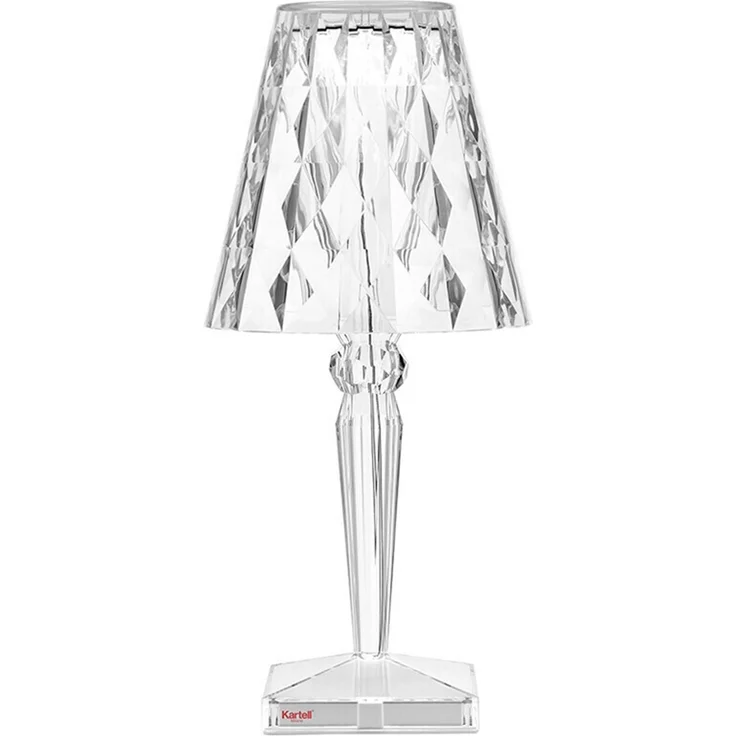 Kartell Big Battery, Table Lamp, Glasklar, Direktstromversorgung – Bild 1