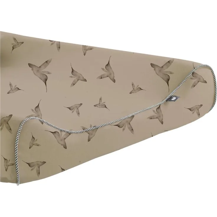 Mies & Co Little Dreams Wickelauflagenbezug 69x45 cm Humus Braun sand