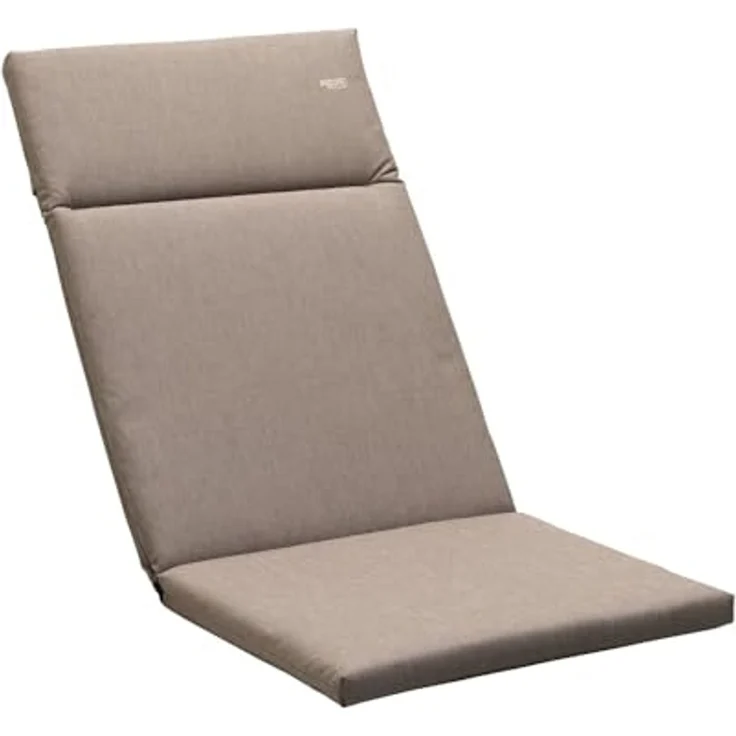 Sieger 5550 4916 Relax-Auflage Schaum / Vlies Füllung, Polypropylen Mocca 49 x 4 x 164 cm – Bild 1
