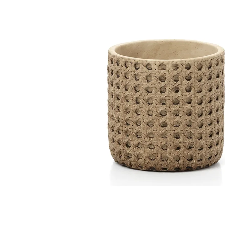 Der RattanRock Pflanzkübel - Natur - S