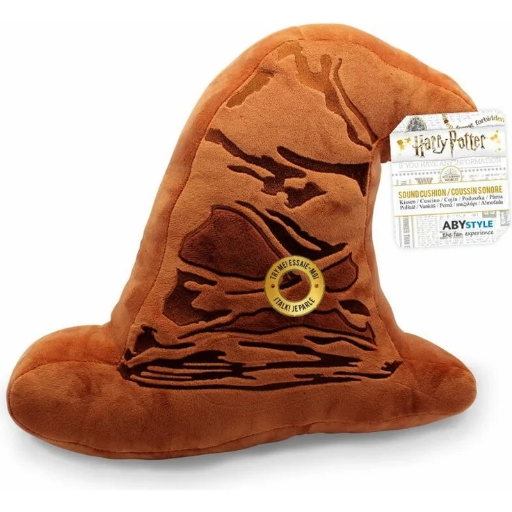ABYstyle Dekokissen Sprechender Hut - Harry Potter, mit Sprachausgabe – Bild 2
