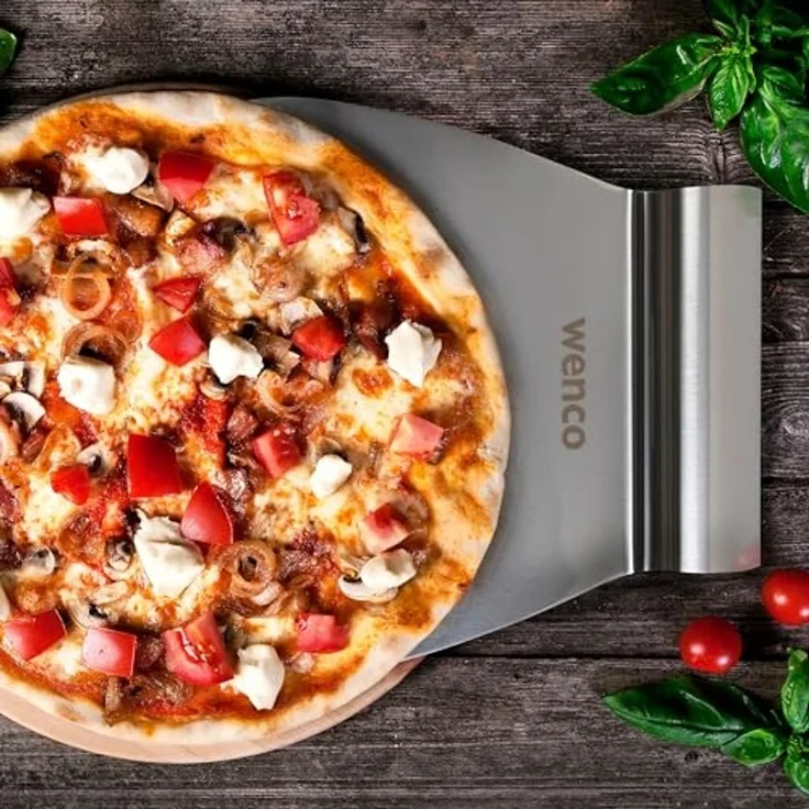 wenco Kuchenheber & Tortenheber Edelstahl – Stabiler Tortenretter mit Griff – Küchenhelfer auch als Tortenplatte und Pizzaschieber verwendbar – silber – Bild 5