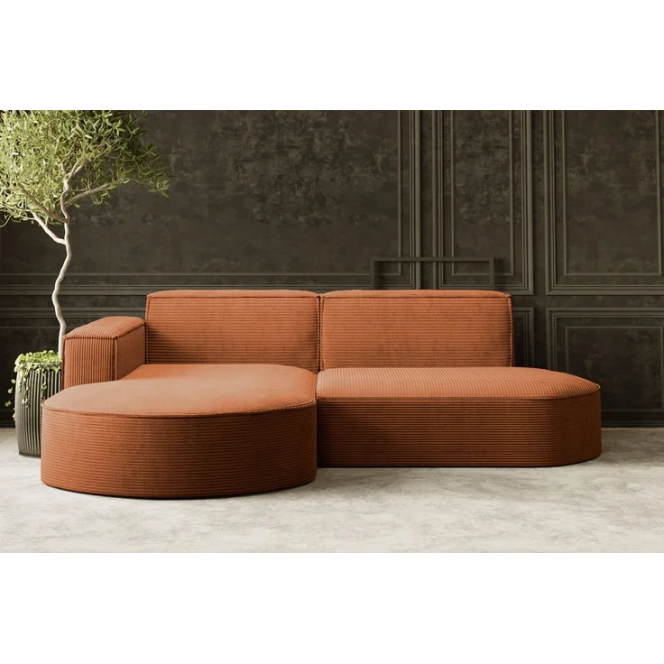 Kaiser Möbel Ecksofa Designer MODENA STUDIO L stoff Poso, Neve, Quelle – Bild 1