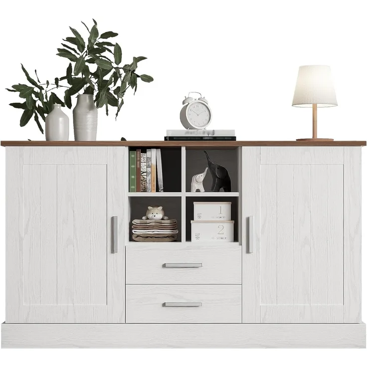 SOFTWEARY Sideboard Breite 140 cm