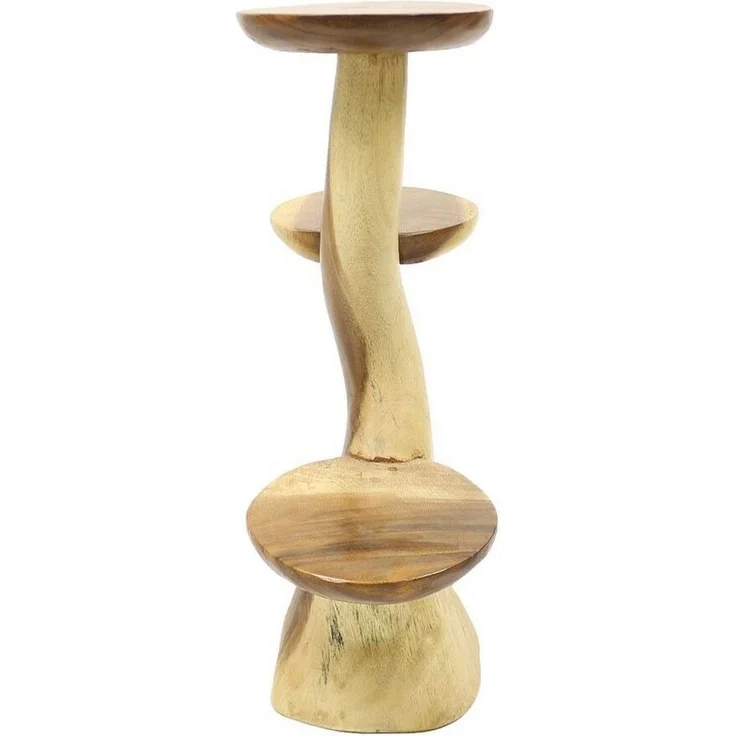 Oriental Galerie Blumenhocker Hocker Blumenständer Natur 60 cm (1 St) – Bild 3