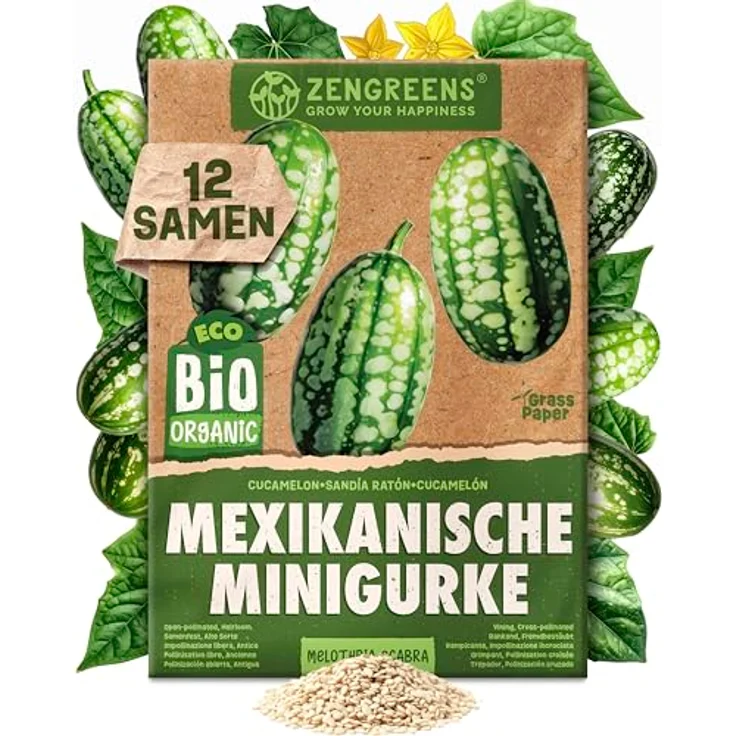 ZenGreens® - Bio Gemüsesamen im 50er Set - 50 Gemüse Samen für den einfachen Anbau im Garten, Balkon oder Hochbeet - Pflanzensamen - Saatgut – Bild 34