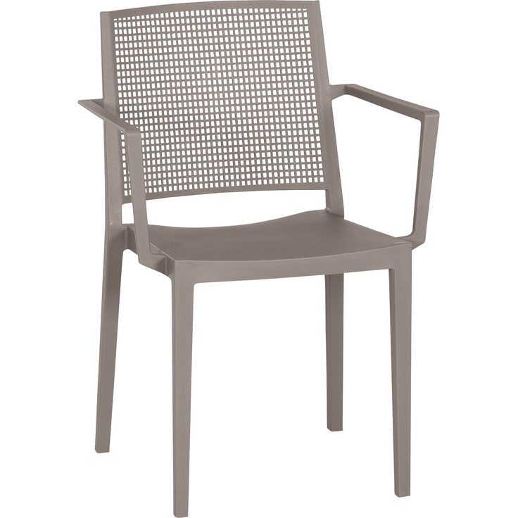 Siena Garden Square AL, Stapelstuhl - Polypropylen taupe