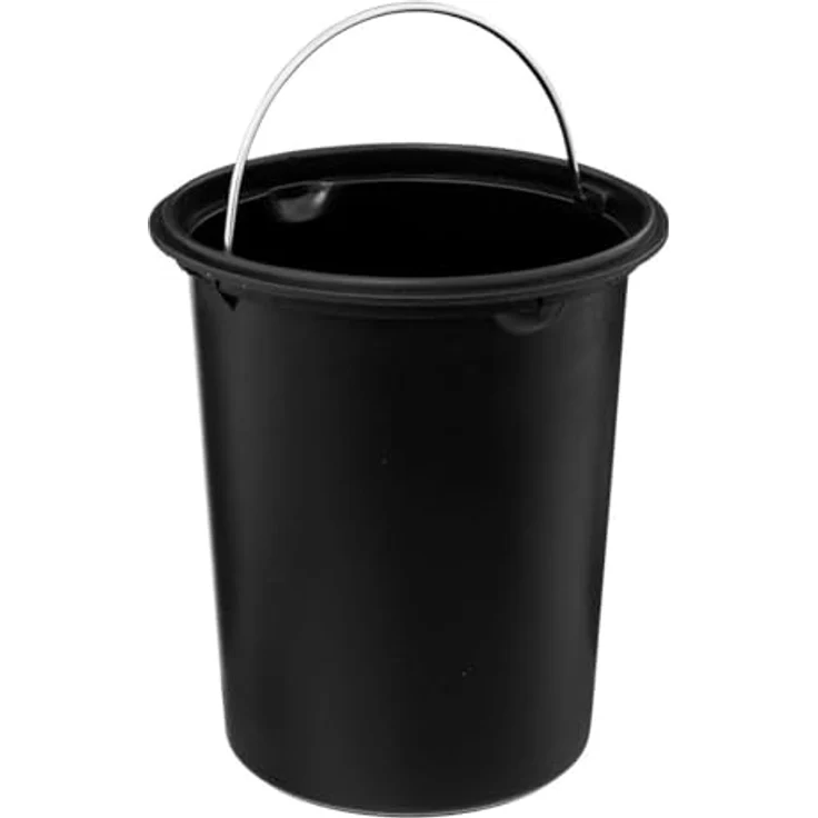 5five Colorama Treteimer, weiß, 3 l, Metall, Soft-Close-Mechanismus, herausnehmbarer Inneneimer, für Bad, WC, Büro – Bild 4