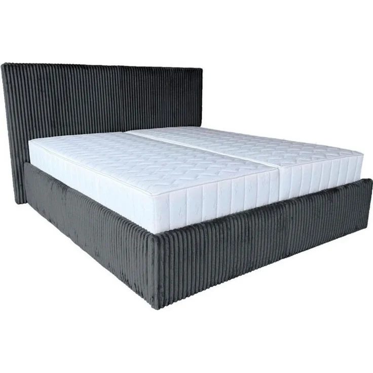 OTTO home Polsterbett AVVRA in der Größe 180x200 cm, mit Breitcord bezogen, wahlweise mit Lattenrost und King-Matratze (28cm) – Bild 4