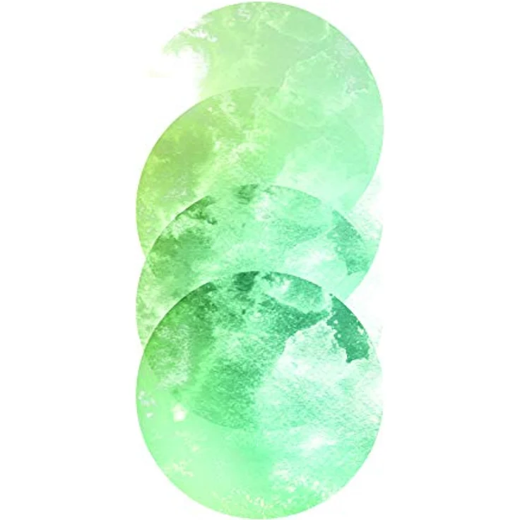 Komar Tessera Nova Wandbild, Kunstdruck in pastelligen Farbtönen, 40 x 50 cm, ohne Rahmen, hochwertiger Fotodruck, made in Germany – Bild 1