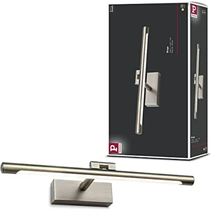 Paulmann 95562 LED Bilderleuchte Mingo 3000K 415x175 mm 9,5W Altmessing