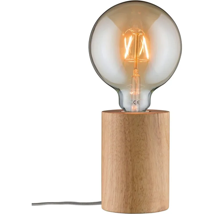 Paulmann No. 79640 Tischleuchte Neordic Talin Holz