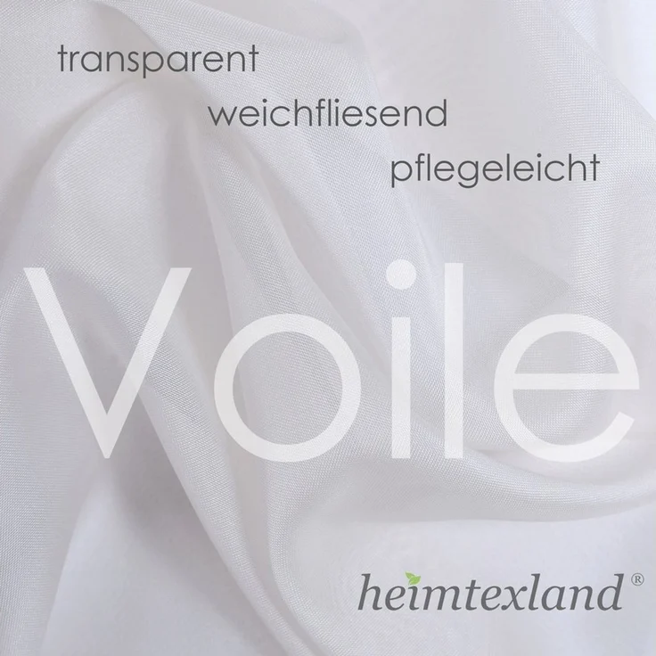 heimtexland Scheibengardine Badezimmer Deko Gardine maritim bestickt 45x112 cm (1 St), Ösen, transparent, Voile, Bistrogardine I farbige Stickerei I Fensterdeko Fisch – Bild 3