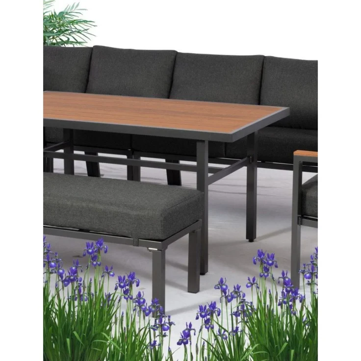 Gardissimo Alu Garten Ecklounge / Sitzgruppe "Norento" – Bild 4