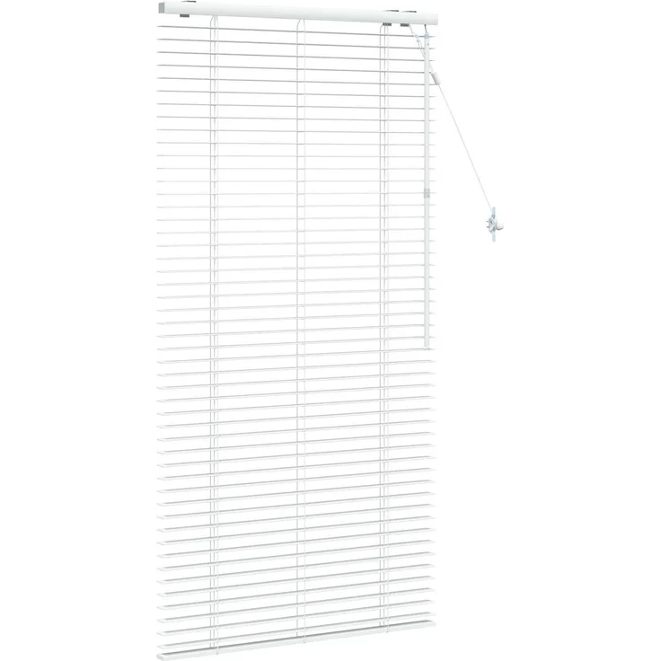 vidaXL Venezianische Jalousie Weiß 75 x 160 cm 35 mm 42015411 – Bild 3