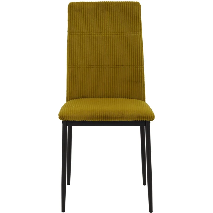 Stuhl Finn gelb cord – Bild 3