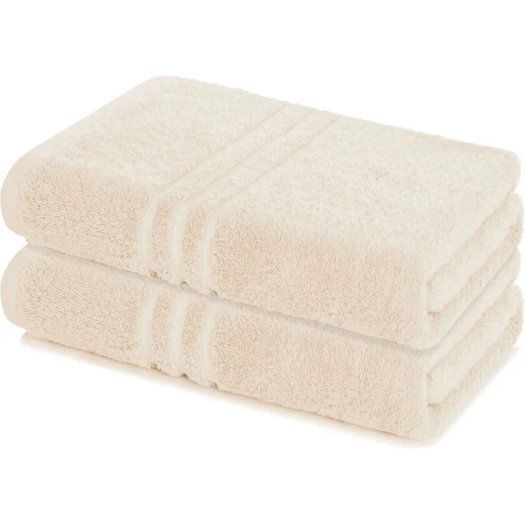 Lavea Badetuch Elena 2er Set Badetücher 100x150 cm, Duschtuch, 500 g/m² Frottier, weich & saugstark, pflegeleicht – Bild 5