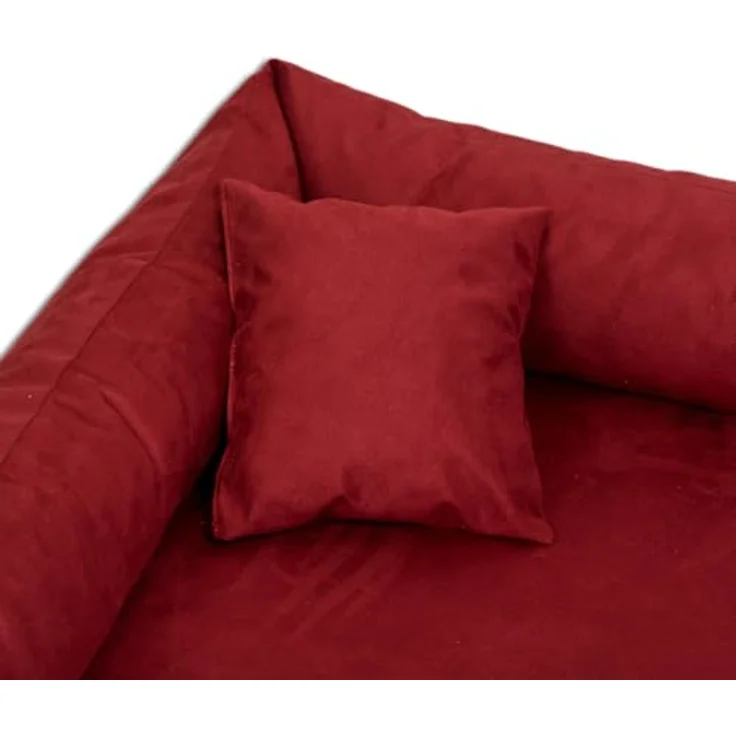 PLUTO SOFT Orthopädisches Hundebett - 04 Dunkelrot, 160x110cm – Bild 5