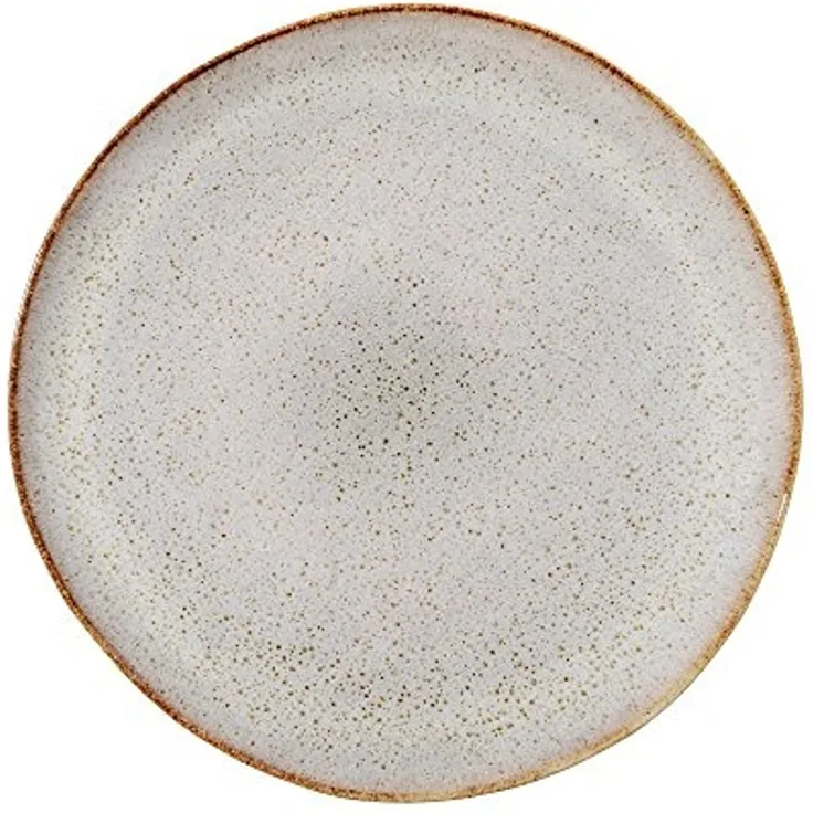 Bloomingville Sandine Natur Steingut Teller 28,5 cm