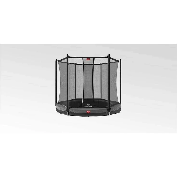 BERG Trampolin InGround rund 330 cm grau mit Sicherheitsnetz Comfort Favorit – Bild 1