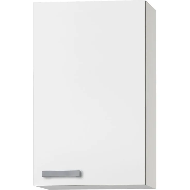 Oberschrank Optimal / Opti-Kult, Holzwerkstoff, Kunststoff, Weiß, 50 x 90 x 35 cm