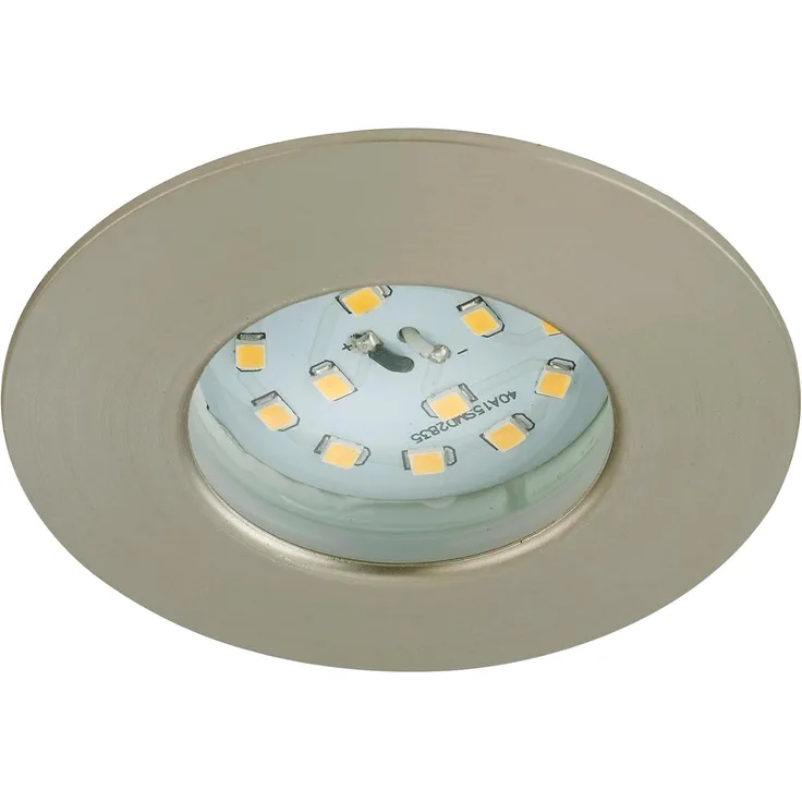Briloner Leuchten 7204-012 LED Einbauleuchte, Einbaustrahler, LED Strahler, Spots, Deckenstrahler, Lampen Wohnzimmer, led einbaustrahler 230v, Deckeneinbauleuchten, 5 Watt, 400 Lumen, energiesparend