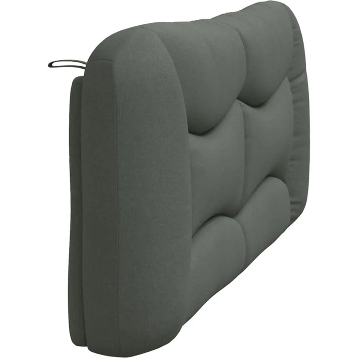 vidaXL Kopfteil-Kissen Dunkelgrau 180 cm Stoff 374601 – Bild 8