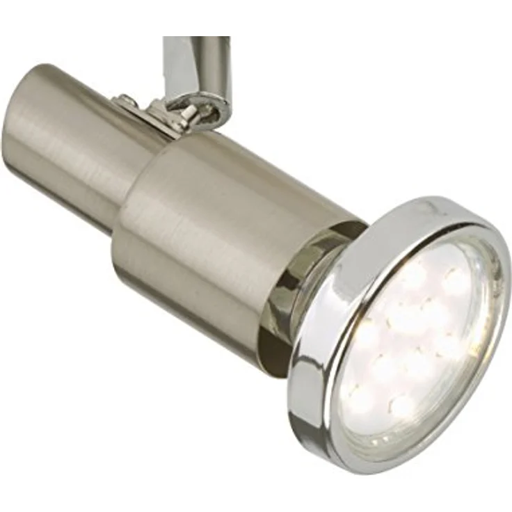 Briloner Leuchten LED Deckenleuchte 6-flammig, dreh- & schwenkbare LED-Spots, matt-nickel, inkl. 3 W Leuchtmittel, Länge: 120 cm – Bild 3