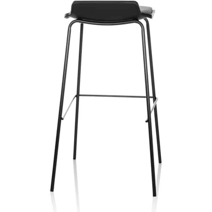 Hjh Office LONSO 10, Barhocker mit schmutzabweisendem Kunstlederbezug, zeitloses Design – Bild 8