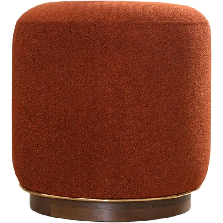 Hanah Home 'Zeone - Tile Red' Pouffe, Fliesenrot, 42 x 43 x 42 cm – Bild 7