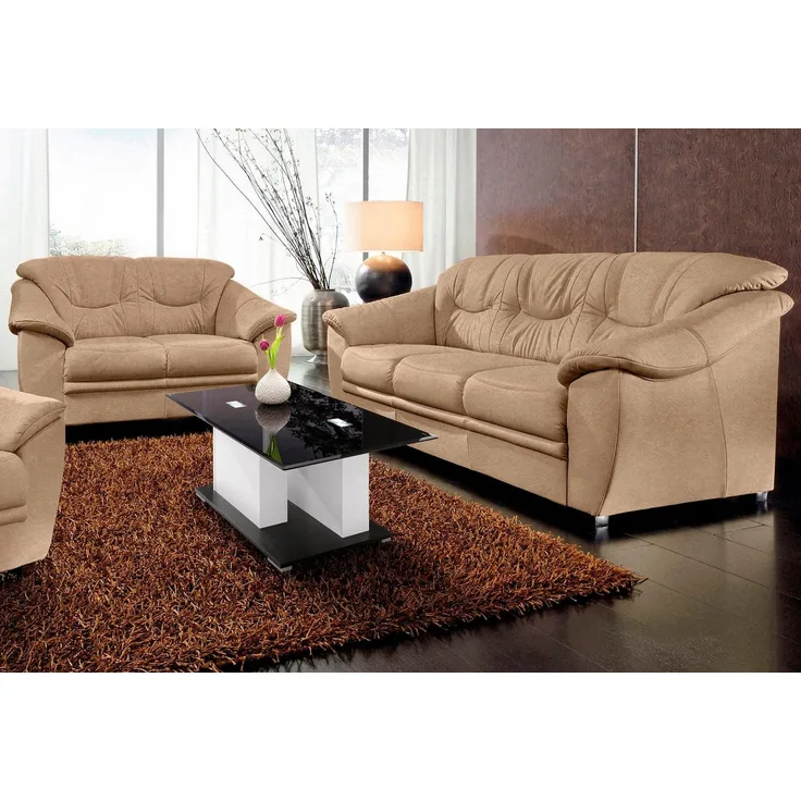 sit&more Polstergarnitur Savona, B: 148 bzw. 198 cm, Set: 2- & 3er-Sofa, mit Federkern