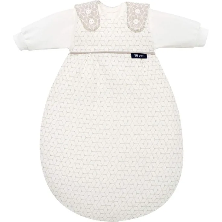 Alvi Baby-Mäxchen Schlafsack 3-teilig Graphic taupe Gr. 68/74