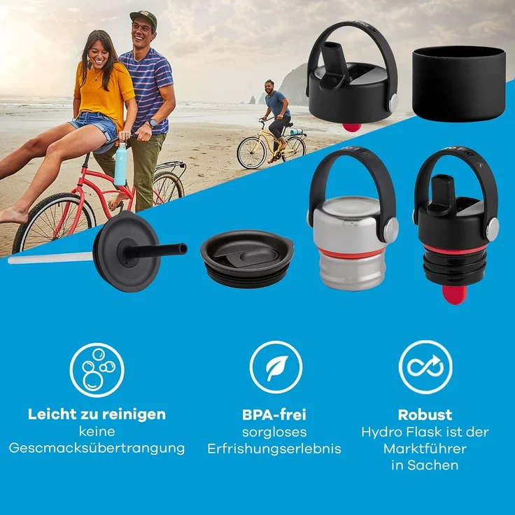 Hydro Flask Deckel Standard Flex Straw Cap, (1-tlg) – Bild 3