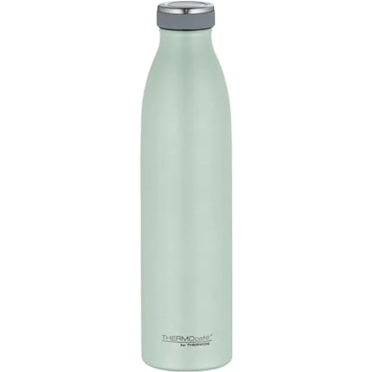 THERMOcafé by THERMOS TC BOTTLE pastell mint grün matt 0,75l, Isolierflasche aus Edelstahl, kohlensäurefest, 12h heiß 24h kalt, Auslaufsicher, für Schule, Unterwegs & Büro – Bild 2