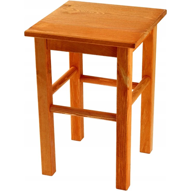 KADAX Küchenhocker aus Holz, Stuhl 43,5 cm, massive Erle – Bild 9