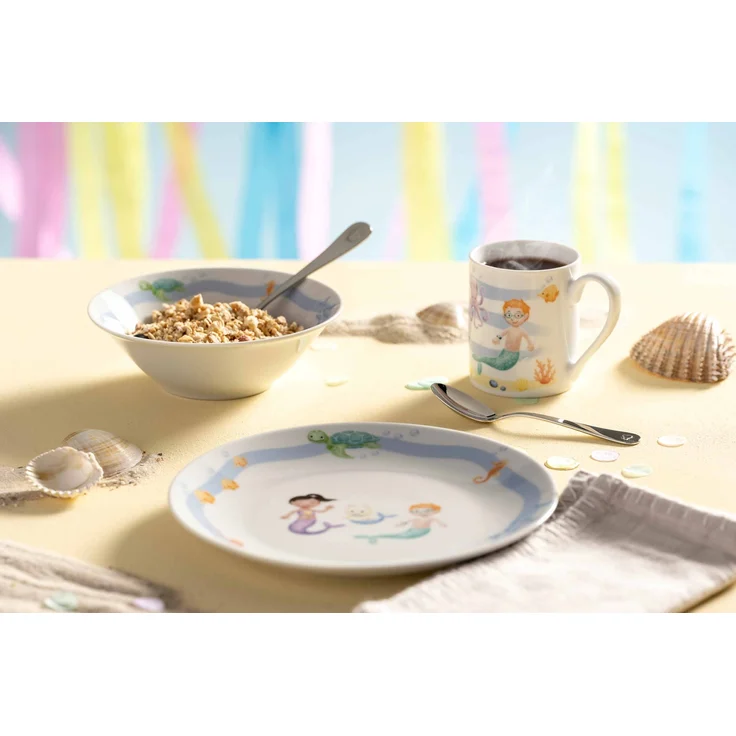 Leonardo BAMBINI Avventura Kindergeschirr Set 3-teilig Meer – Bild 8