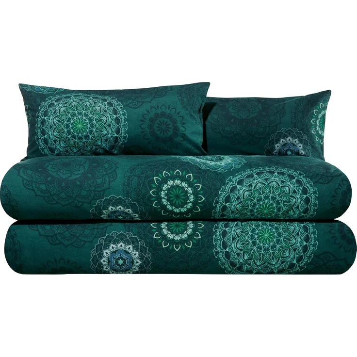 Erwin Müller Bettwäsche Bettwäsche Sparpaket 4-tlg, Biber, 4 teilig, Flanell Ornamente – Bild 1