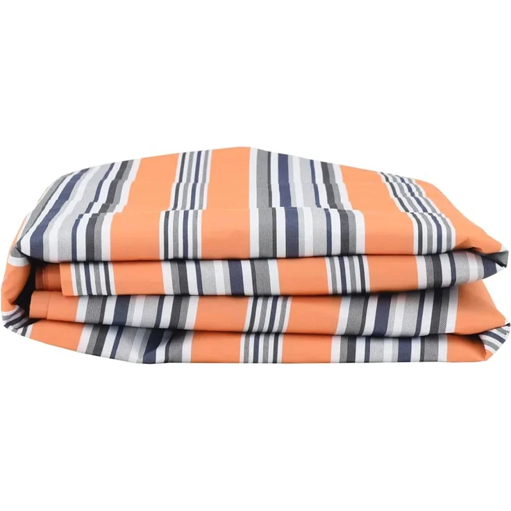 vidaXL Markisenersatzstoff Blau und Orange 1000 x 160 cm Polyester 42000823 – Bild 3