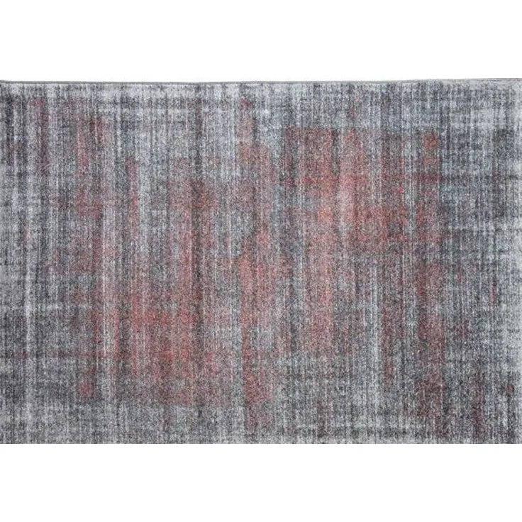 Andiamo Teppich Campos grau-koralle, 160 x 230 cm