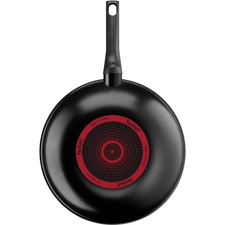 TEFAL Simply Clean B5671953, Rund, Wok-/Bratpfanne, Schwarz, Titan, Aluminium, 3,6 l – Bild 1